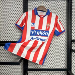 Sporting de Gijón - Primera equipación 01/02